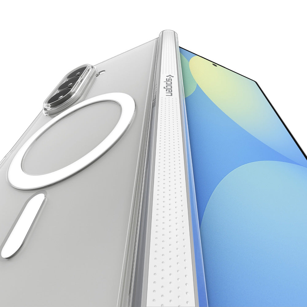 Handyhülle für Galaxy Z Fold8 Ultra, Spigen Air Skin Zero Mag mit MagSafe, Transparent