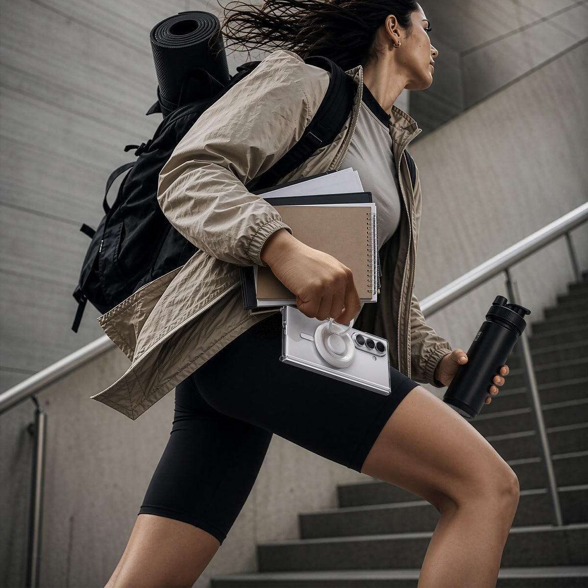 Handyhülle für Galaxy Z Fold8 Ultra, Spigen Air Skin Zero Mag mit MagSafe, Transparent