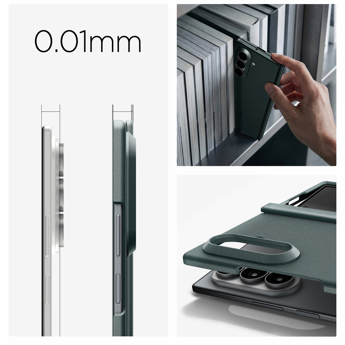 Handyhülle für Galaxy Z Fold8 Ultra, Spigen Air Fit Pro Mag mit MagSafe, Grün