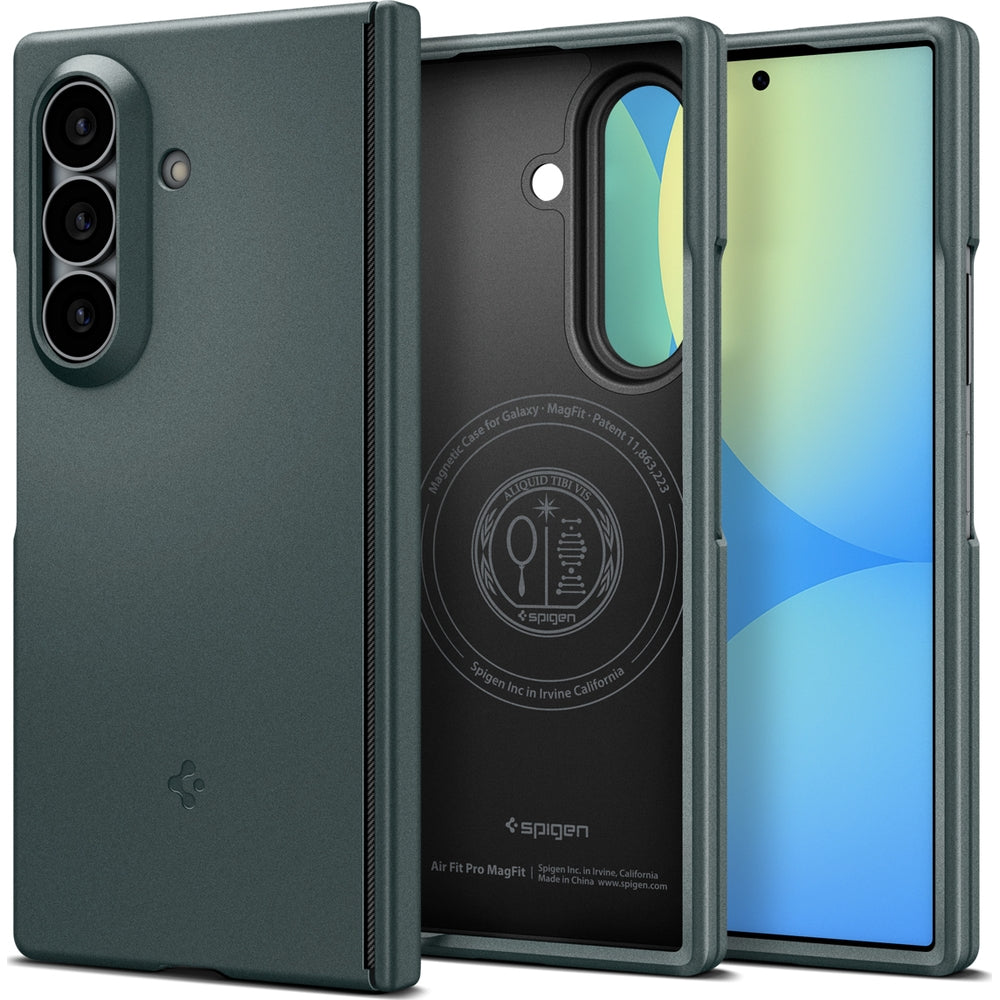 Handyhülle für Galaxy Z Fold8 Ultra, Spigen Air Fit Pro Mag mit MagSafe, Grün