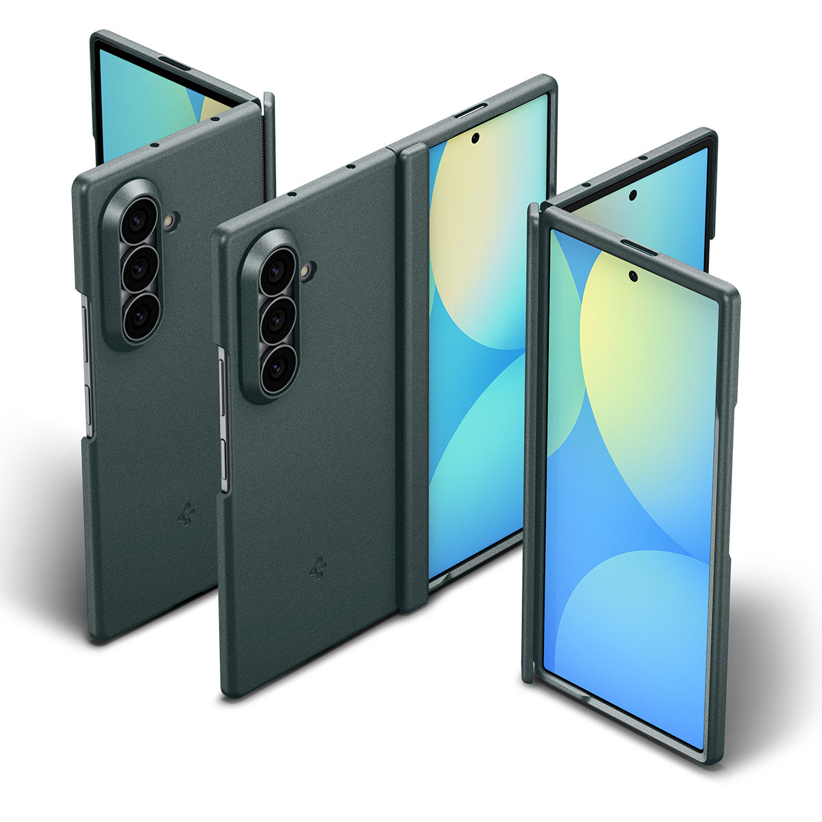 Handyhülle für Galaxy Z Fold8 Ultra, Spigen Air Fit Pro Mag mit MagSafe, Grün