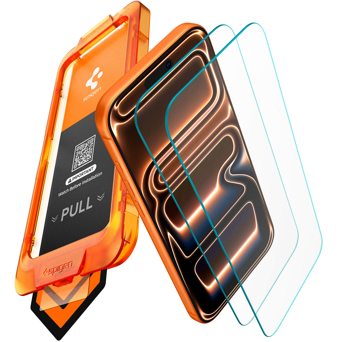 Antireflex Glas für iPhone 18 Pro Max / 17 Pro Max, Spigen Glas.tR AlignMaster S AR 2-Pack (2/16)
