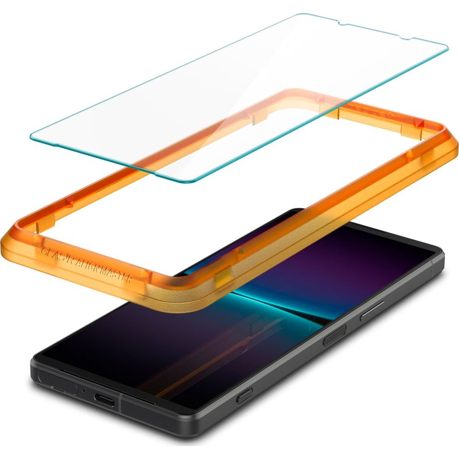 Glas für die Schutzhülle für Sony Xperia 1 VII / Xperia 1 VI, Spigen Glas.tR AM 2-Pack