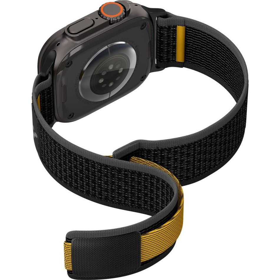 Armband für Apple Watch 49/46/45/44 mm, Spigen Athlex Air, Schwarz