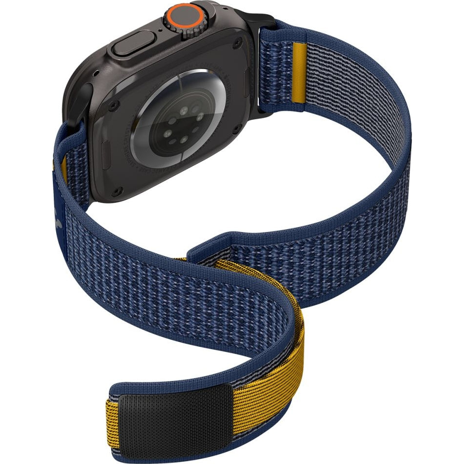 Armband für Apple Watch 49/46/45/44 mm, Spigen Athlex Air, Dunkelblau