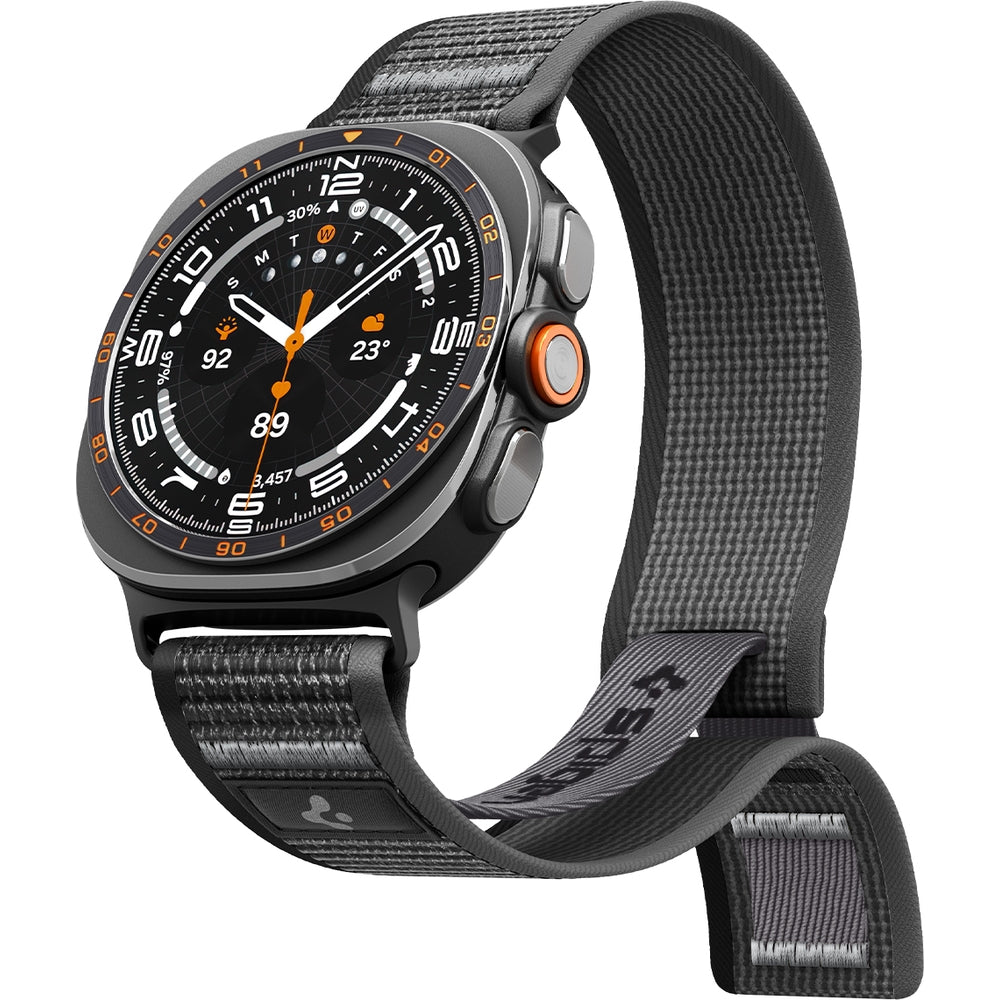 Armband für Galaxy Watch Ultra 2 / Ultra, Spigen Athlex Air, Schwarz