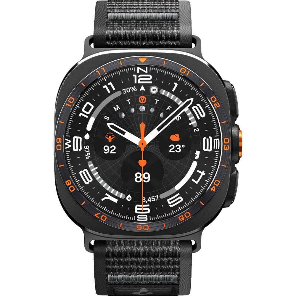 Armband für Galaxy Watch Ultra 2 / Ultra, Spigen Athlex Air, Schwarz
