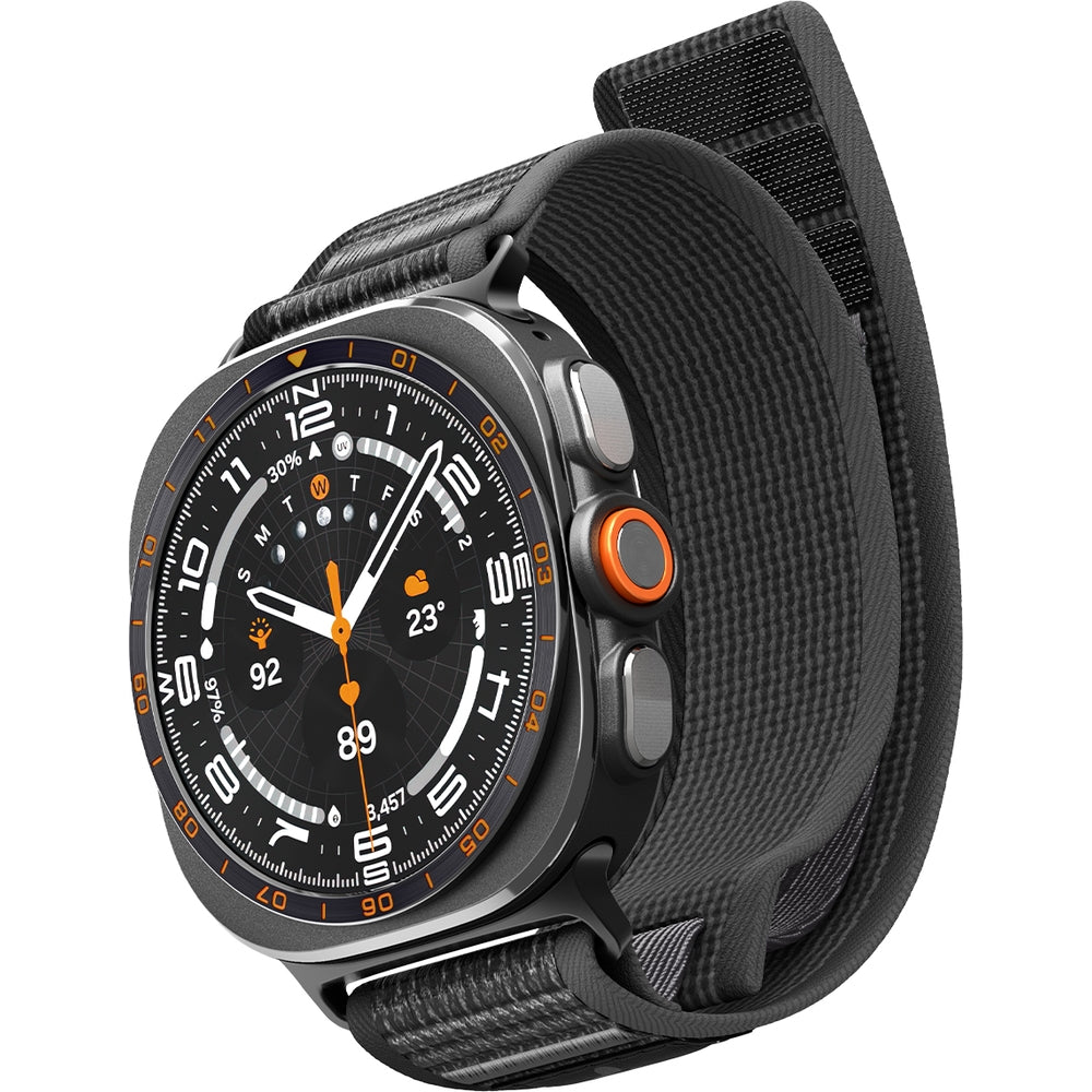 Armband für Galaxy Watch Ultra 2 / Ultra, Spigen Athlex Air, Schwarz