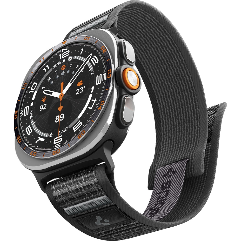 Armband für Galaxy Watch Ultra 2 / Ultra, Spigen Athlex Air, Schwarz