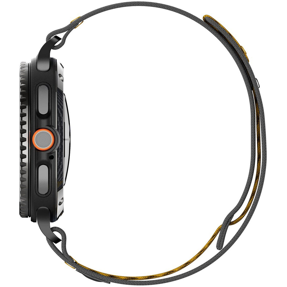 Armband für Galaxy Watch 9 40 mm / 44 mm / 8 40 mm / 44 mm / 8 Classic 46 mm, Classic 46 mm, Spigen Athlex Air, Schwarz