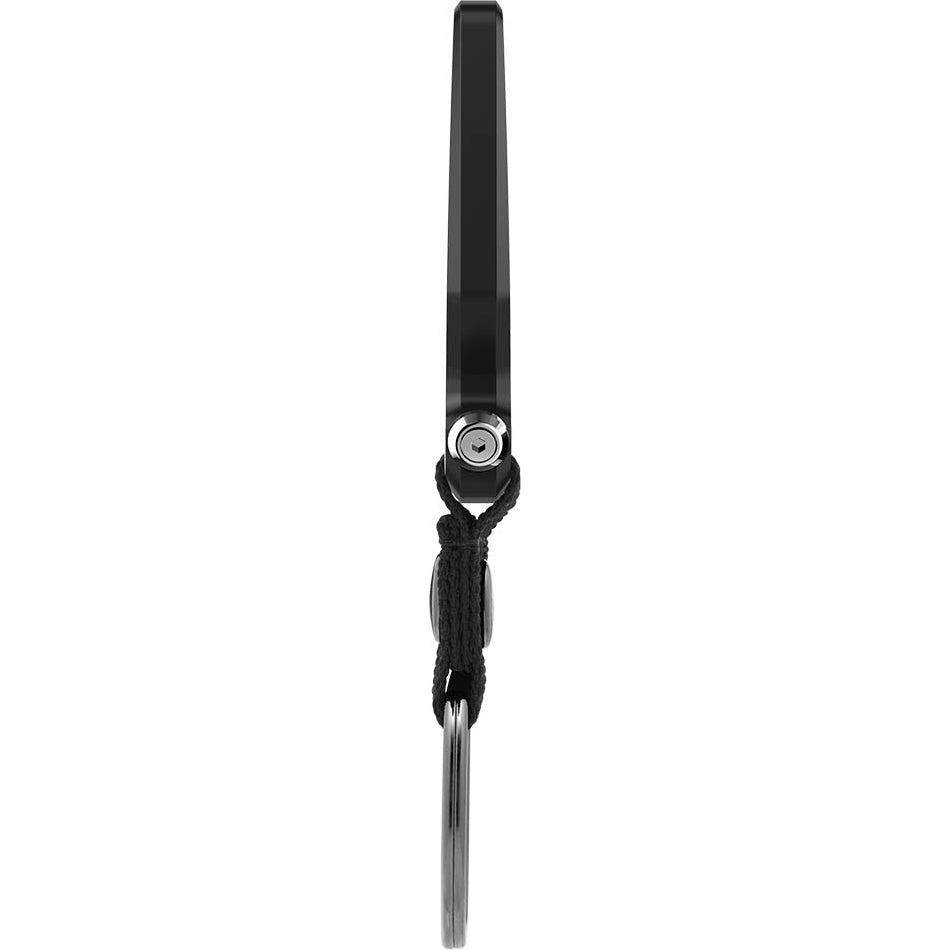 Schlüsselanhänger mit Karabiner und Flaschenöffner, Spigen Carabiner with KeyRing, Schwarz