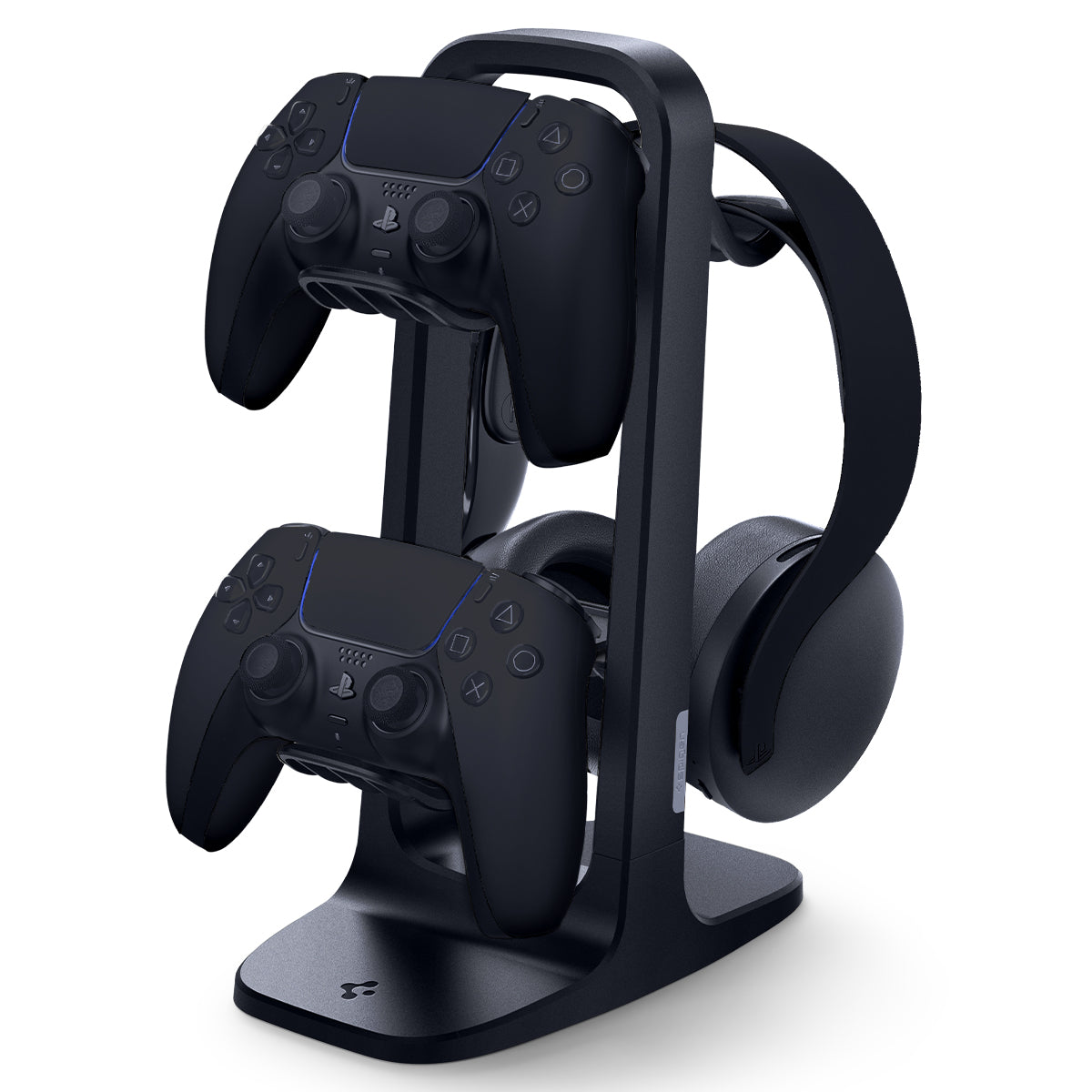 Spigen Headphone Stand VG400 für Kopfhörer und Controller PS5 / XBOX / Switch Pro / PC, Schwarz
