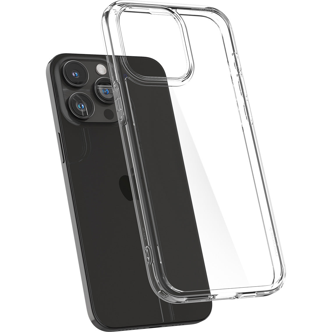 Schutzhülle Spigen Crystal Hybrid für Apple iPhone 15 Pro, Transparent