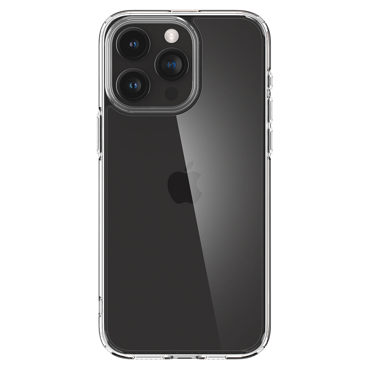 Schutzhülle Spigen Crystal Hybrid für Apple iPhone 15 Pro Max, Transparent