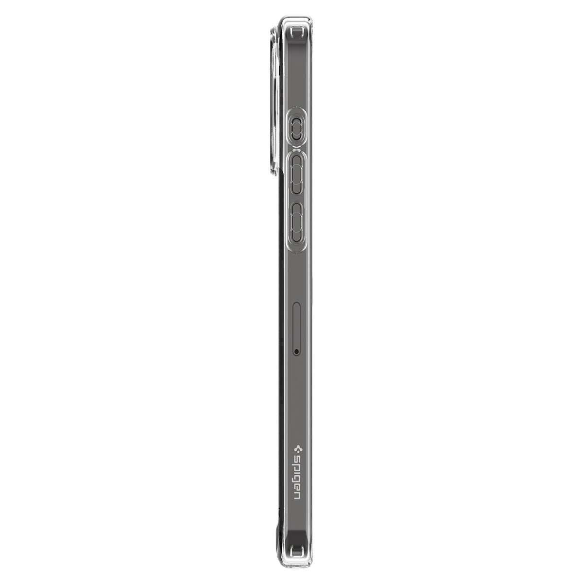 Schutzhülle Spigen Crystal Hybrid für Apple iPhone 15 Pro Max, Transparent
