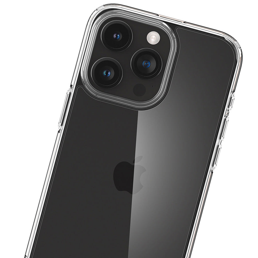 Schutzhülle Spigen Crystal Hybrid für Apple iPhone 15 Pro Max, Transparent