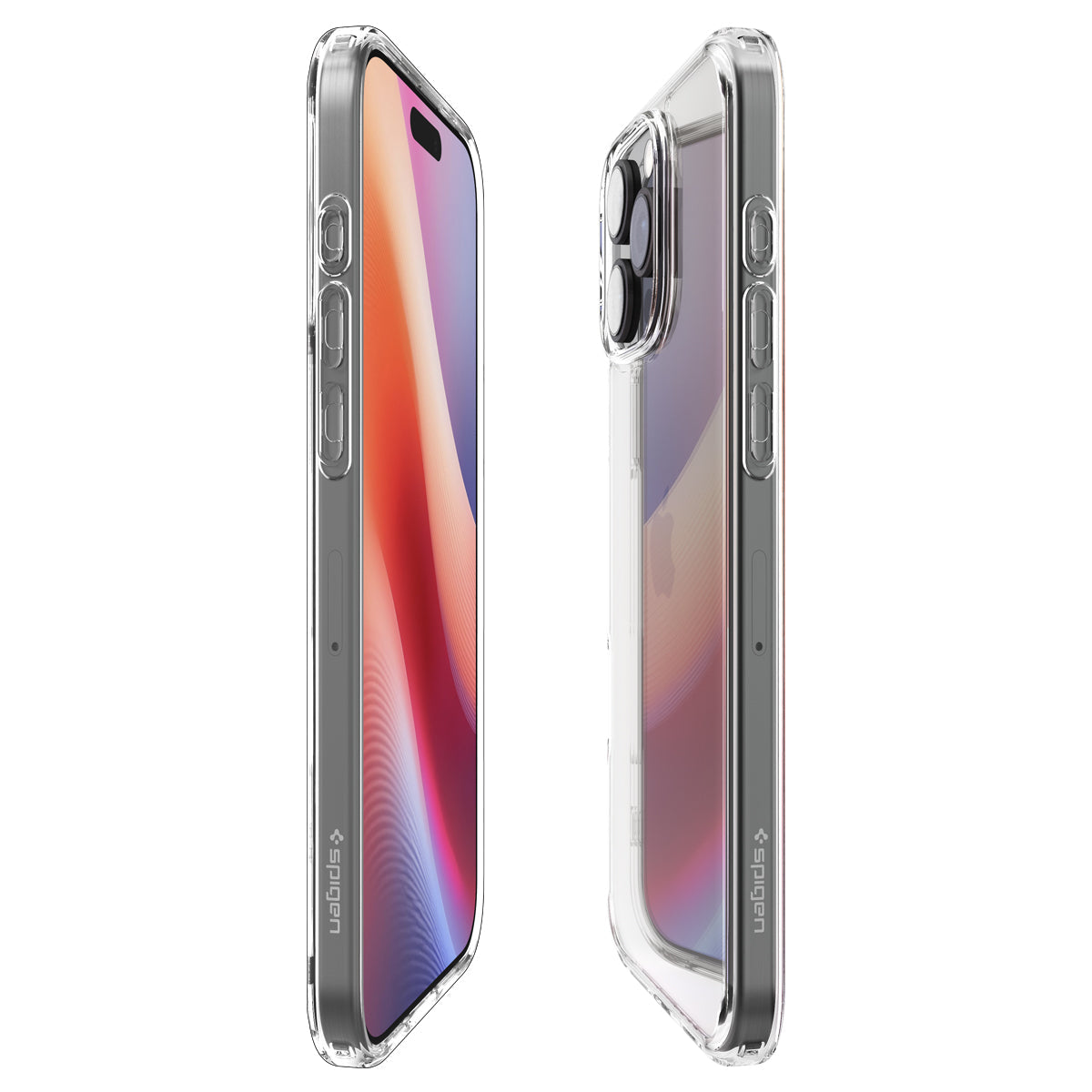 Handyhülle für iPhone 16 Pro Max, Spigen Crystal Hybrid, Transparent