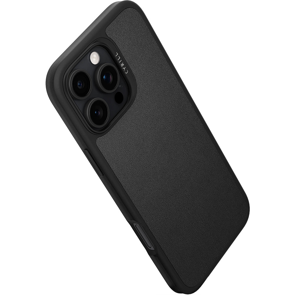 Handyhülle für iPhone 16 Pro Max, Spigen Cyrill Kajuk Mag mit MagSafe, Schwarz