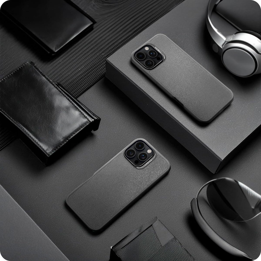 Handyhülle für iPhone 16 Pro Max, Spigen Cyrill Kajuk Mag mit MagSafe, Schwarz