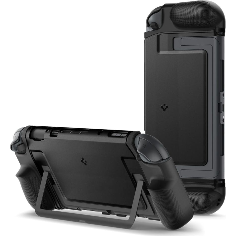 Hülle für Nintendo Switch 2, Spigen Dual Grip, Schwarz