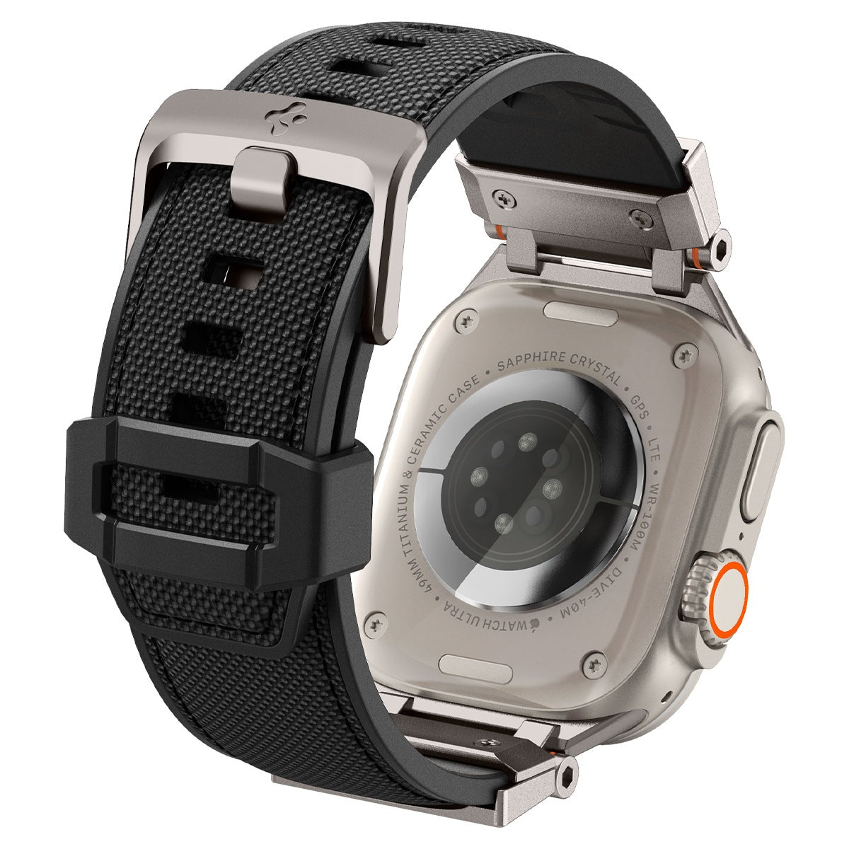 Armband Spigen DuraPro Armor für Apple Watch 49/46/45/44 mm, Schwarz und Beige