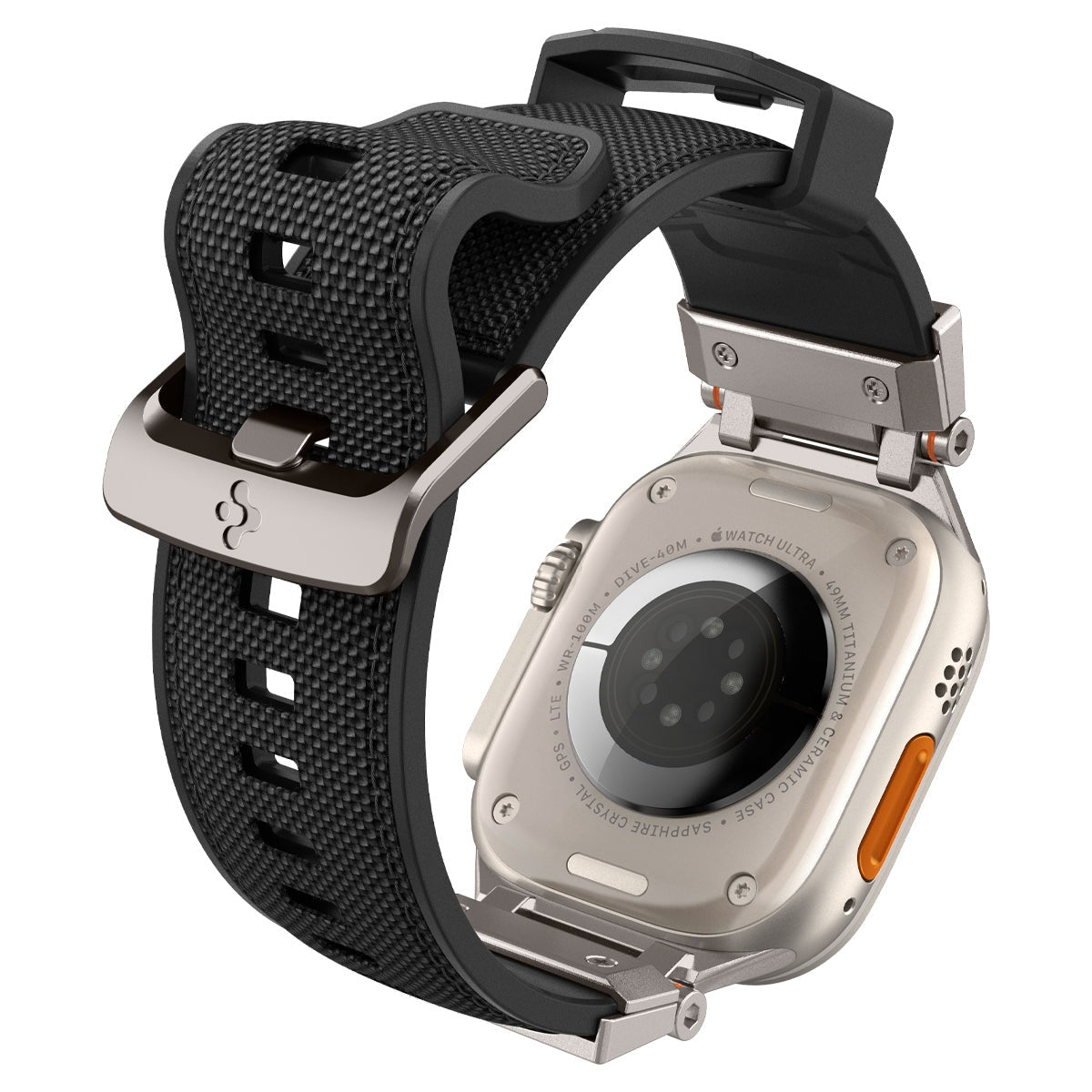 Armband Spigen DuraPro Armor für Apple Watch 49/46/45/44 mm, Schwarz und Beige