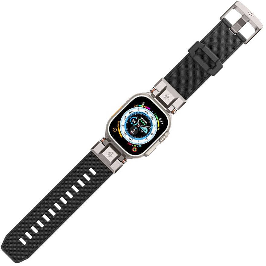 Armband Spigen DuraPro Armor für Apple Watch 49/46/45/44 mm, Schwarz und Beige