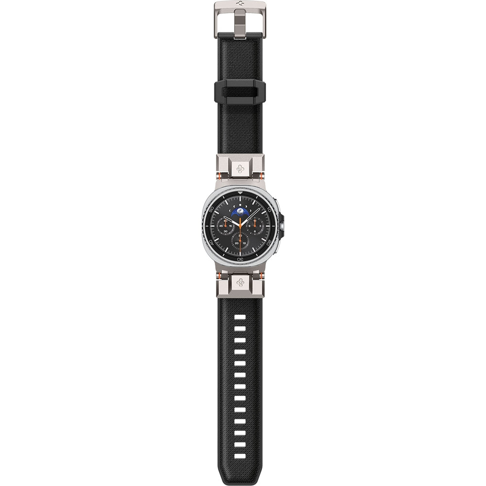 Armband für Galaxy Watch 9 40 mm / 44 mm / 8 40 mm / 44 mm / 8 Classic 46 mm, Spigen DuraPro Armor, Schwarz
