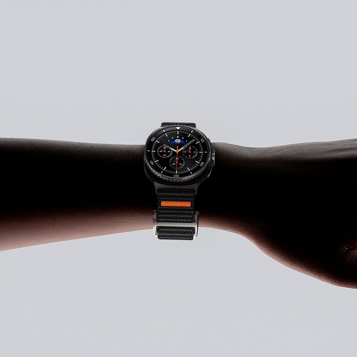 Armband für Galaxy Watch 9 40 mm / 44 mm / 8 40 mm / 44 mm / 8 Classic 46 mm, Spigen DuraPro Flex Band, Schwarz