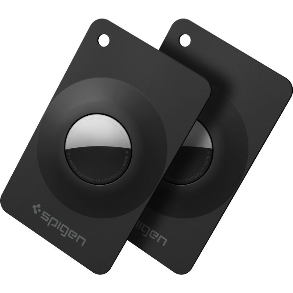 Hüllen-Set für Apple AirTag, Spigen AirFit 2, 2 Stück, Schwarz
