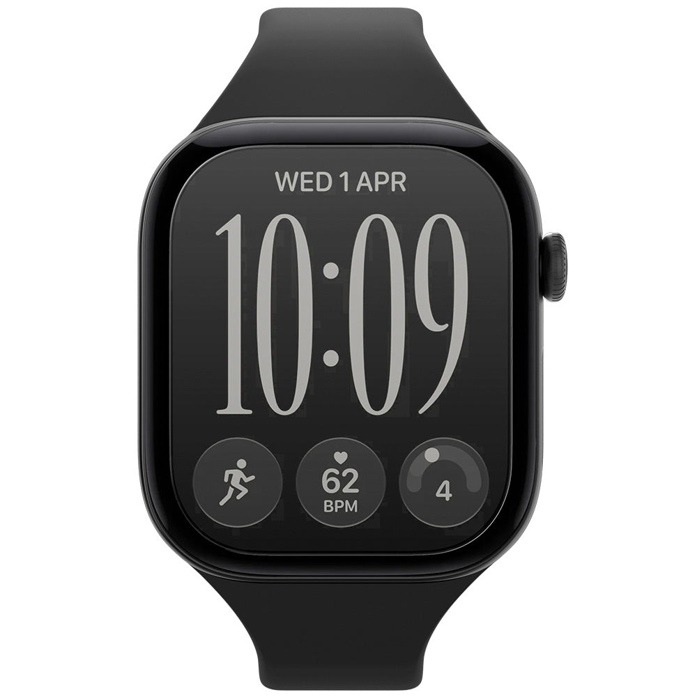 Bildschirmfolie + Applikator für Apple Watch Series 12 42mm, Spigen Elite Shield EZ Fit 2-Pack (11/11)