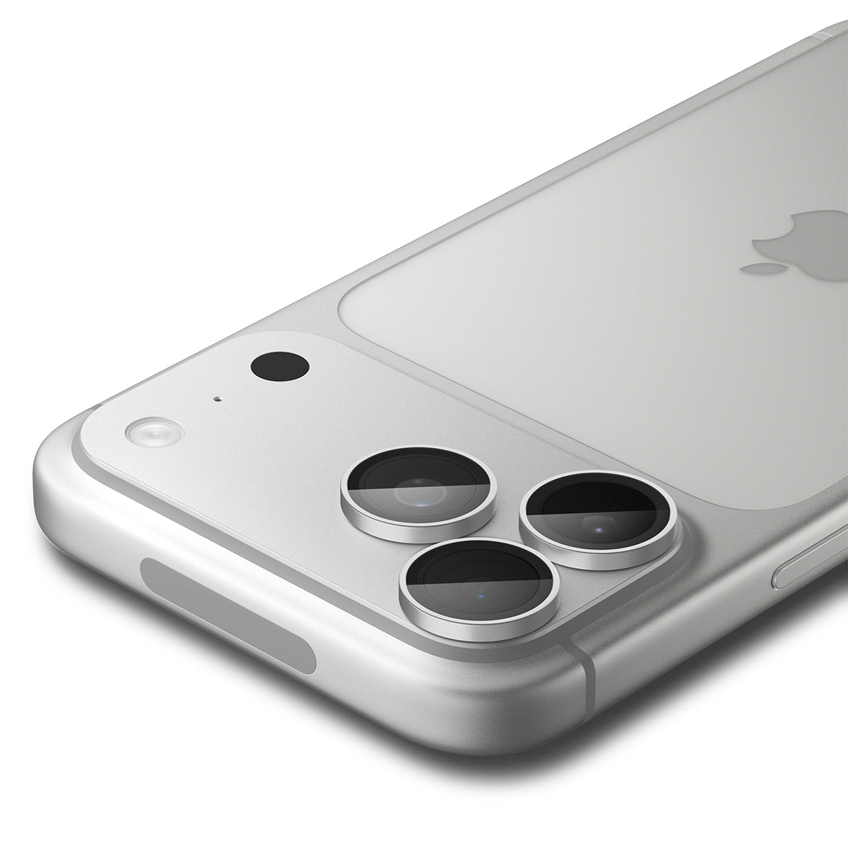 Glas für die Kamera für iPhone 18 Pro Max / 18 Pro, Spigen Glas.tR EZ Fit Optik Pro 2-Pack, Silbern (9/11)