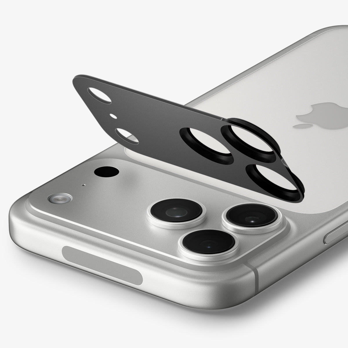 Glas für die Kamera für iPhone 18 Pro Max, Spigen Glas.tR Ez Fit Optik Pro XL 1-Pack, Dunkelgrau (3/15)