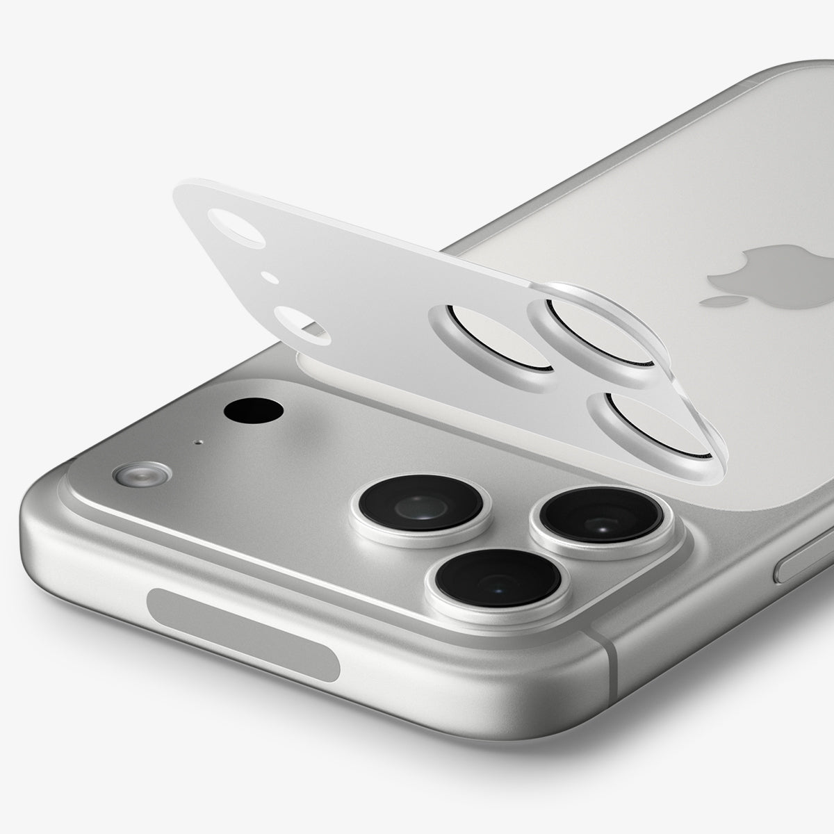 Glas für die Kamera für iPhone 18 Pro, Spigen Glas.tR Ez Fit Optik Pro XL 1-Pack, Silbern (3/15)