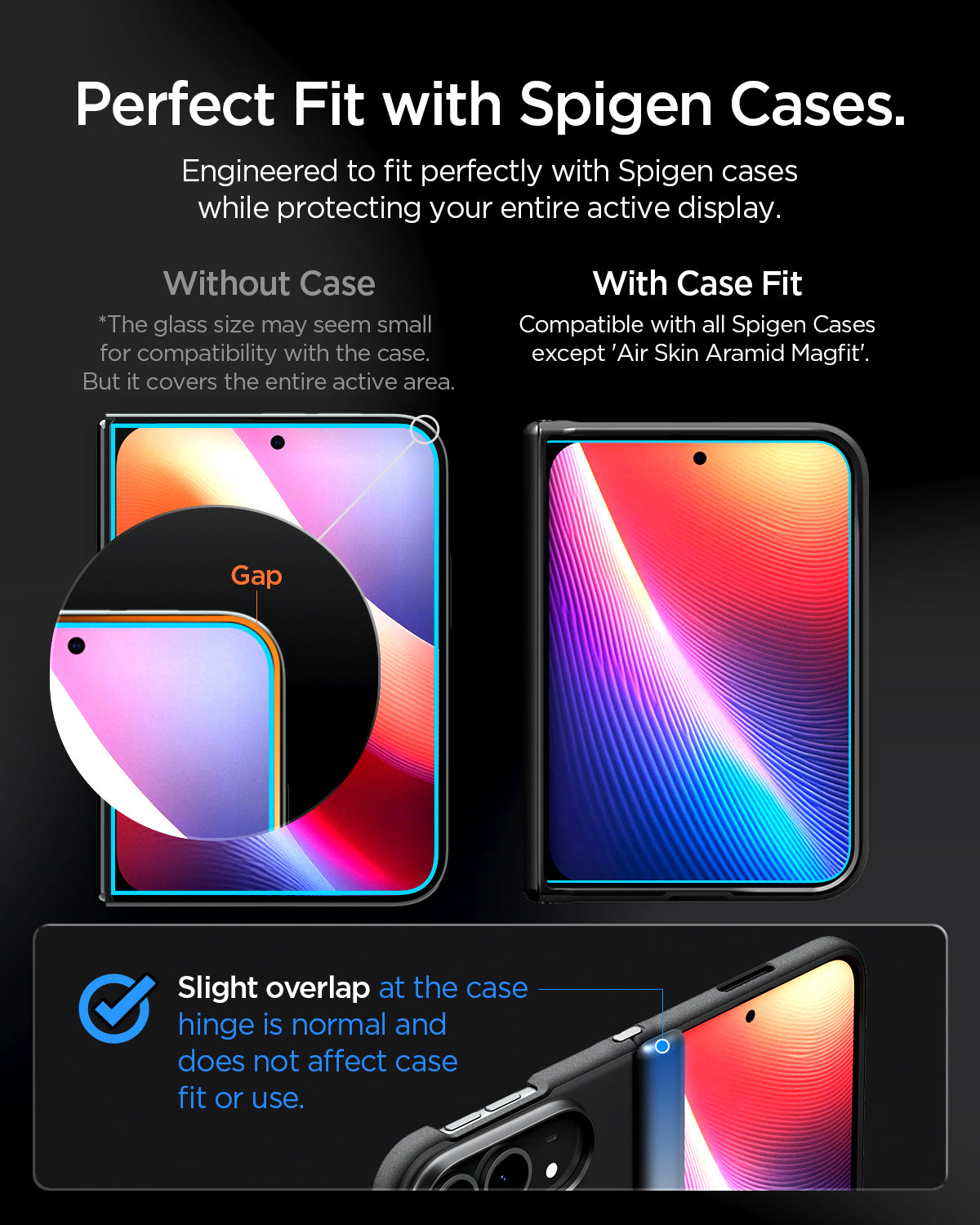 Glas + Applikator für iPhone Duo, Spigen Glas.tR EZ Fit Pro 1-Pack (AC) (6/15)