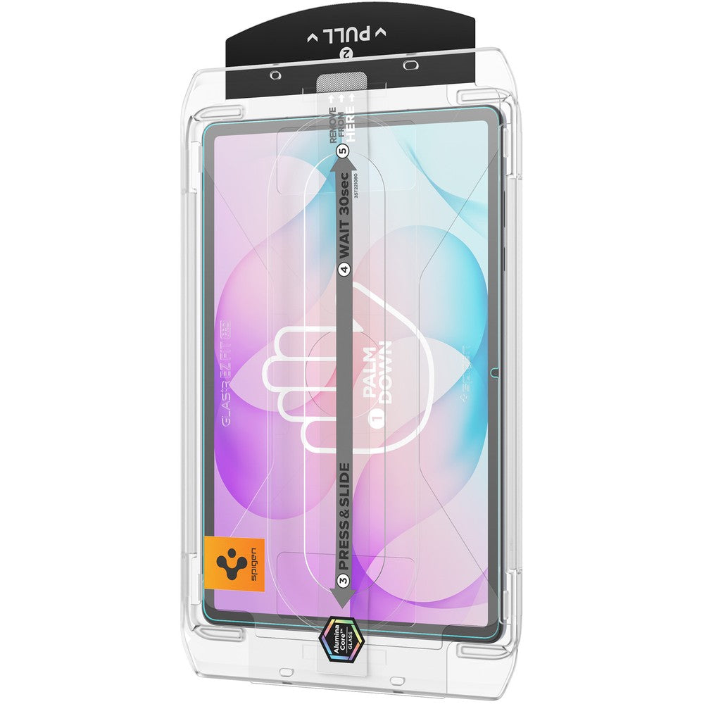 Glas + Applikator für Galaxy Tab S12 Plus, Spigen Glas.tR EZ Fit Pro 1-Pack (AC) (8/12)