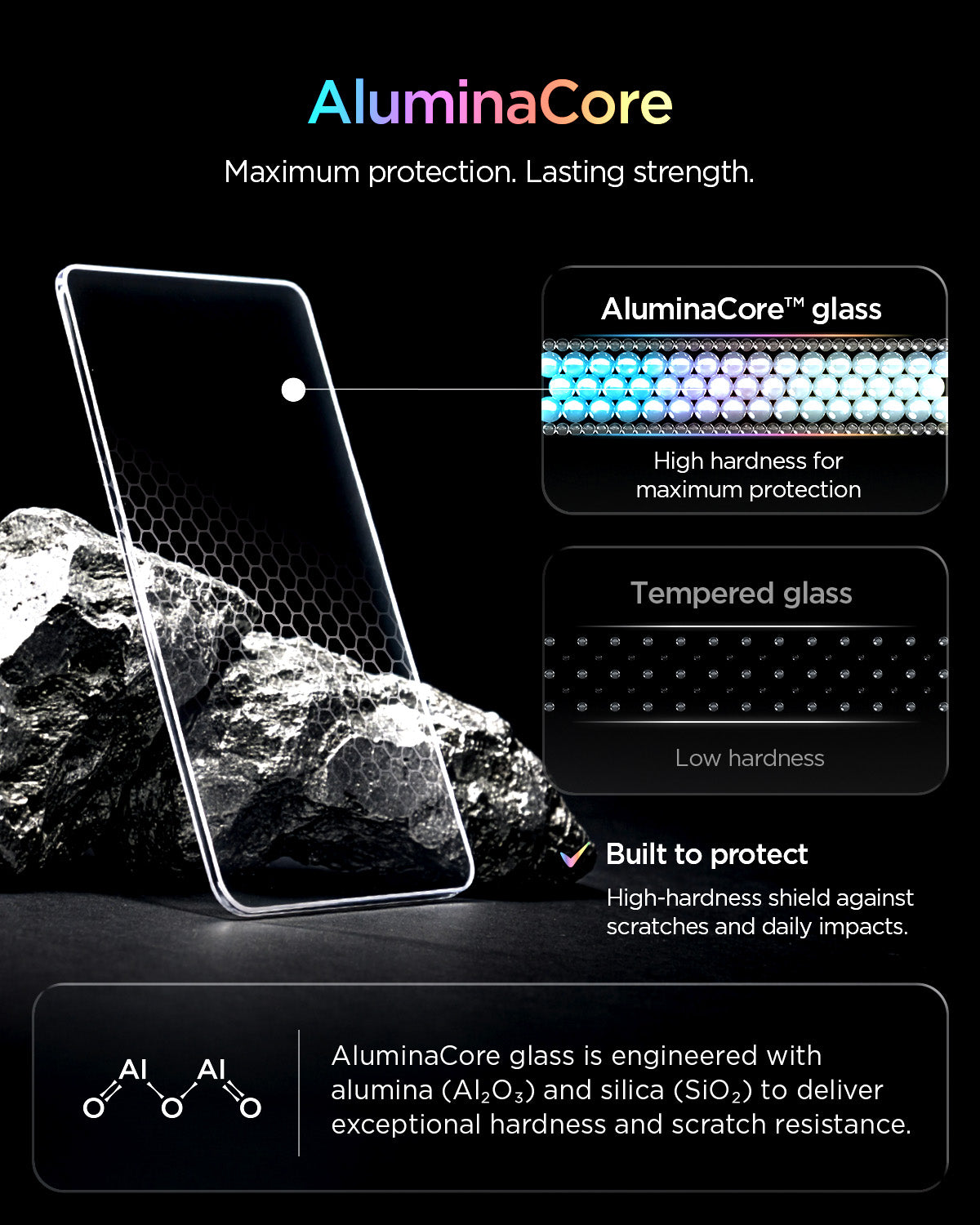 Glas + Applikator für iPhone Duo, Spigen Glas.tR EZ Fit Pro (AC) Privacy 2-Pack (4/15)