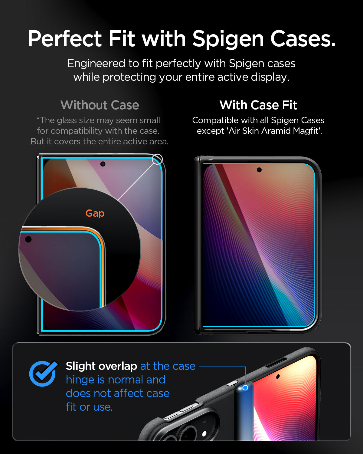 Glas + Applikator für iPhone Duo, Spigen Glas.tR EZ Fit Pro (AC) Privacy 2-Pack (6/15)