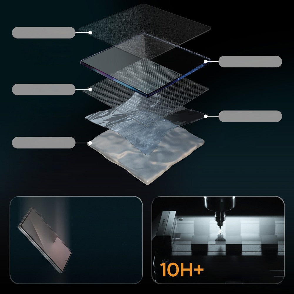 Glas + Applikator für Galaxy Z Fold8 Ultra / Fold7, Spigen Glas.tR EZ Fit Pro (AC) Privacy 1-Pack (3/12)