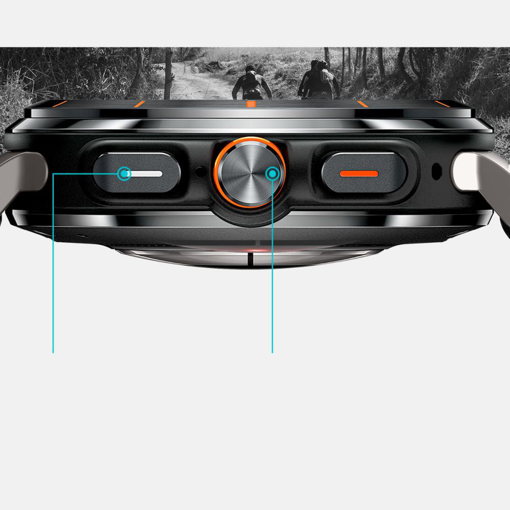 Armband für Galaxy Watch Ultra 2 / Ultra, Spigen Lite Fit, Schwarz