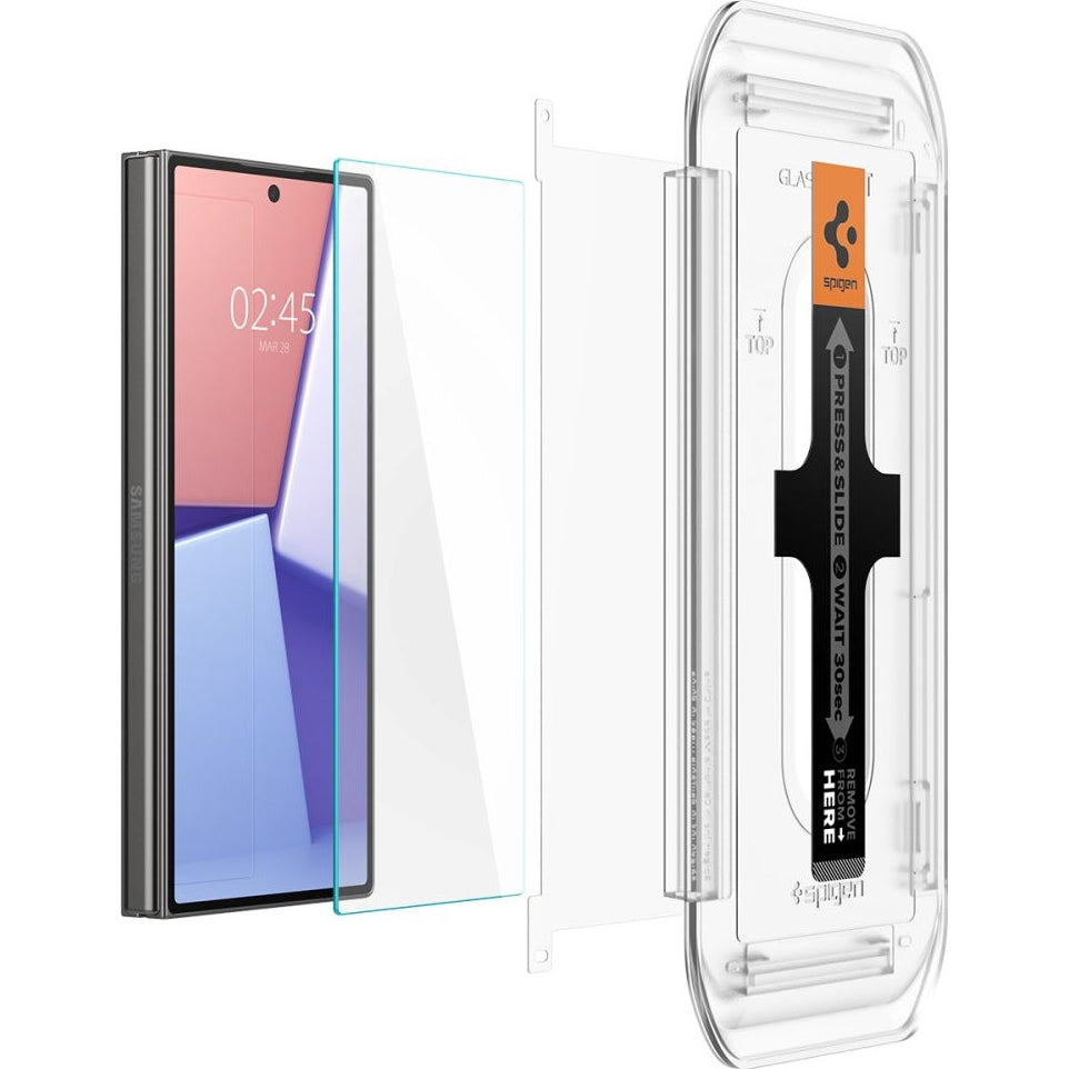 Glas für die Schutzhülle für Galaxy Z Fold6, Spigen Glas.tR EZ Fit 2-Pack