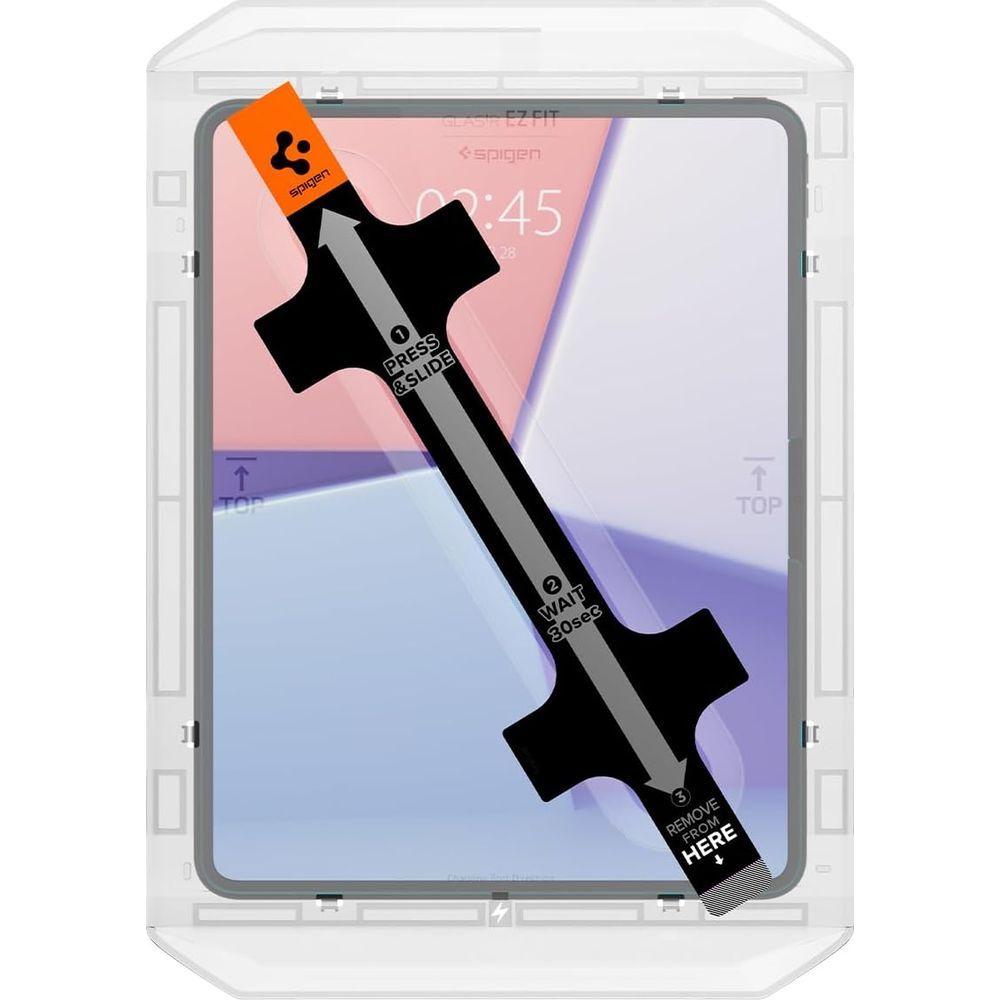 Glas für die Schutzhülle für iPad Pro 13" 2025 / 2024, Spigen Glas.tR EZ Fit 1-Pack