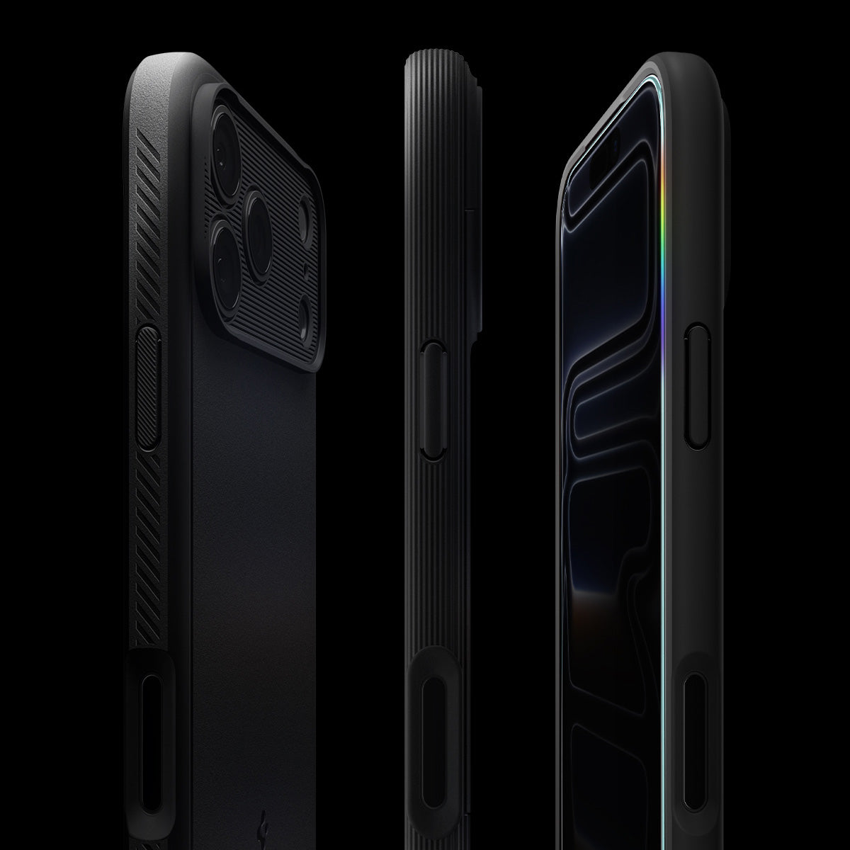 Glas + Applikator für iPhone 17 Pro / 17 / 16 Pro, Spigen Glas.tR EZ Fit Privacy 2-Pack (AC)