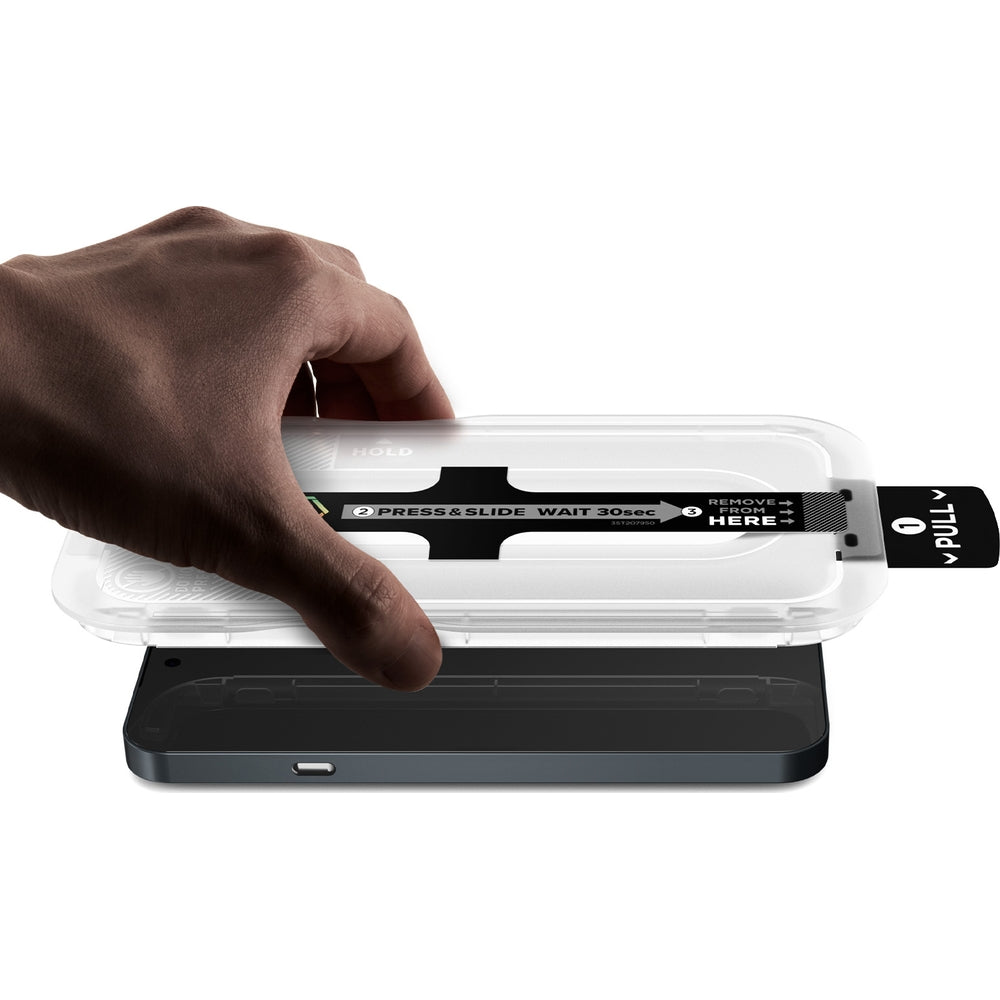 Glas + Applikator für Nothing Phone 4a Pro, Spigen Glas.tR EZ Fit Pro 2-Pack (AC)