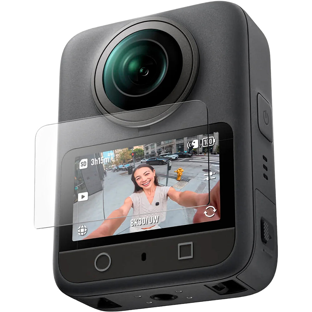 Gehärtetes Glas für DJI Osmo 360, Spigen Glas.tR Slim 2-Pack, 2 Stück