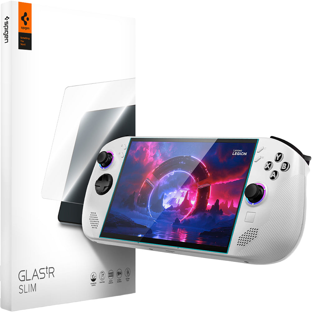 Glas für die Schutzhülle für Lenovo Legion Go S, Spigen Glas.tR Slim 2-Pack, Transparent