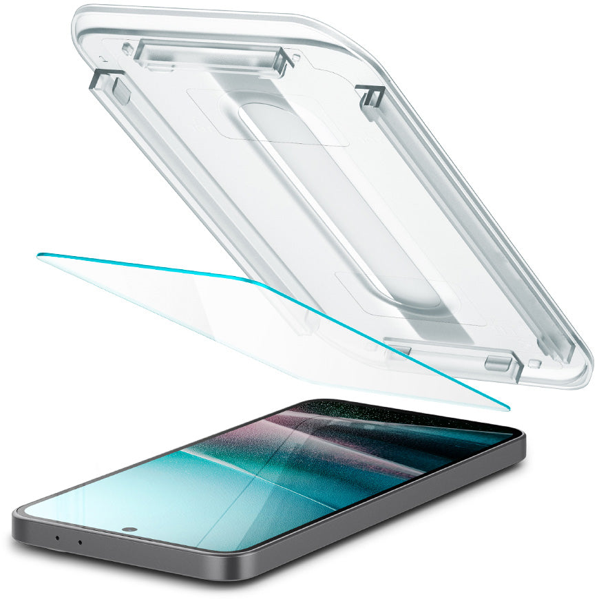 Glas + Applikator für Galaxy A37 5G / A36 5G, Spigen Glas.tR EZ Fit 1-Pack