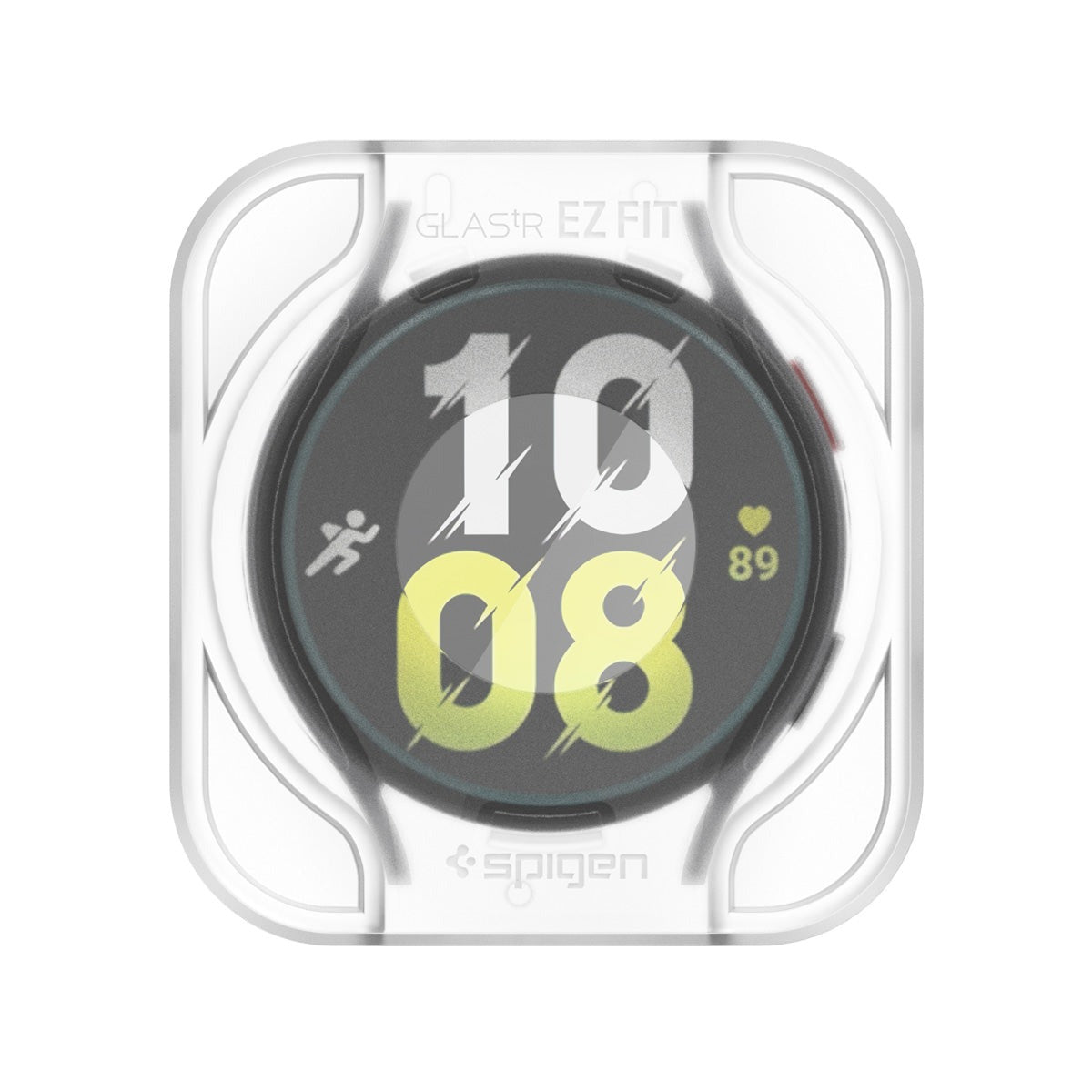 Glas für die Schutzhülle Spigen Glas.tR EZ Fit 2-Pack für Galaxy Watch 6 44mm