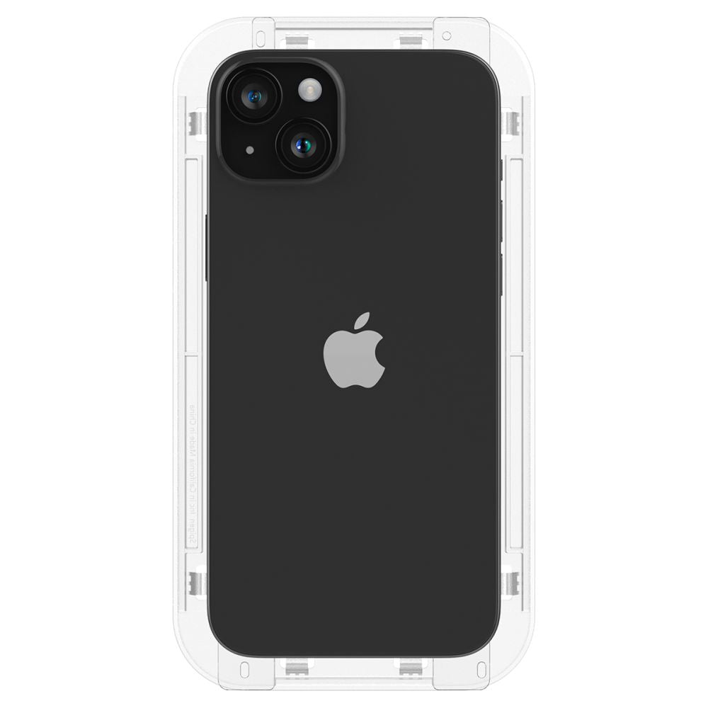 Glas für die Schutzhülle für iPhone 15 Plus / 16 Plus, Spigen Glas.tR EZ Fit 2-Pack