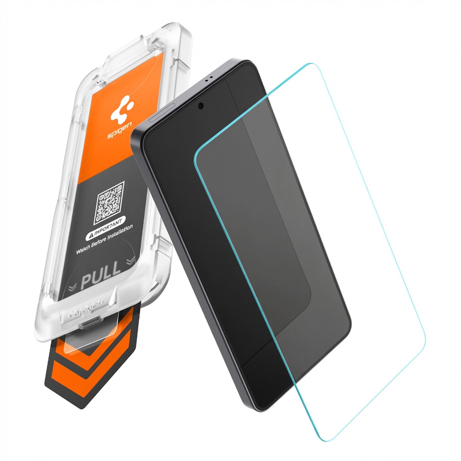 Glas + Applikator für Galaxy S26, Spigen Glas.tR EZ Fit Pro 1-Pack (AC)
